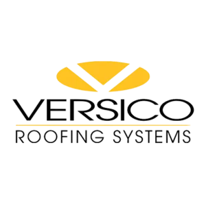 a black and yellow logo